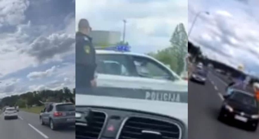 VIDEO Maturanti divljali po cesti, sve ih sankcionisala policija