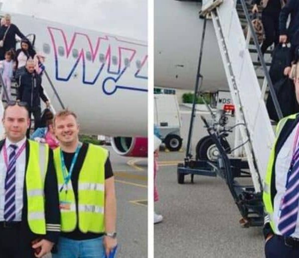 Tuzlak Rijad Sedić prvi put sletio na tuzlanski aerodrom kao…