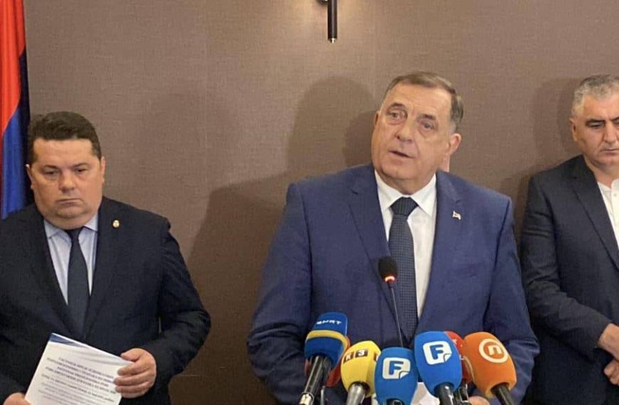 Dodik u Doboju: “Ovo nije fijasko, pitajte Čovića što nije došao”