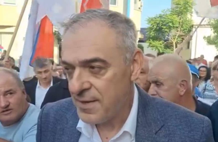 Predsjednik SDS-a Miličević nakon puštanja na slobodu: “Ljudi iz policije su sjajni momci i profesionalci, pokazali su nevjerovatnu ljudskost na svakom koraku”