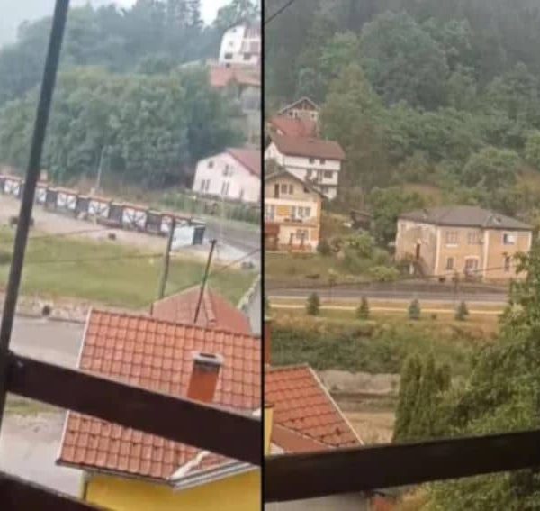 Grmi, sijeva, voda teče ulicama: Usred paklenih vrućina u BiH,…