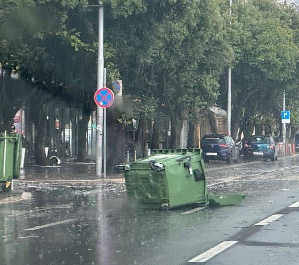 Snažno olujno nevrijeme, pogledajte snimke koji su se pojavili!