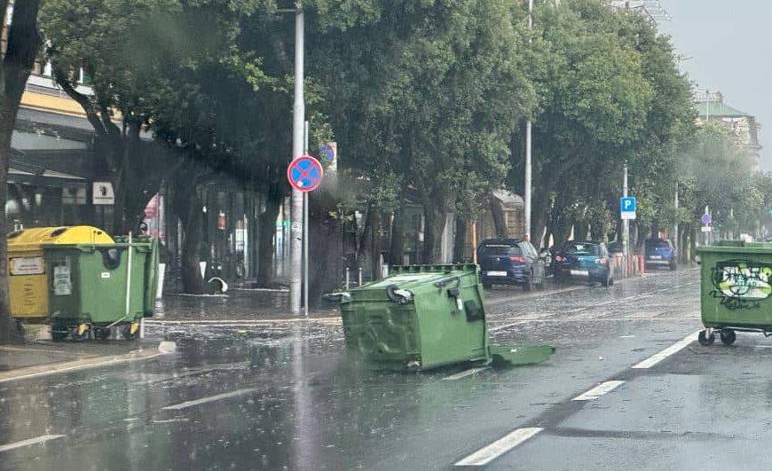 Snažno olujno nevrijeme, pogledajte snimke koji su se pojavili!