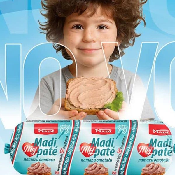 “Moj MADI pate”: Novi kremasti kokošiji namaz bez glutena