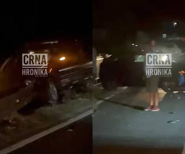 Težak sudar na magistralnom putu M-17, nastale ogromne gužve, policija na terenu