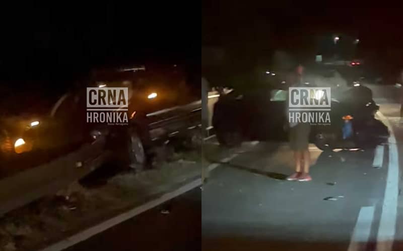 Težak sudar na magistralnom putu M-17, nastale ogromne gužve, policija na terenu