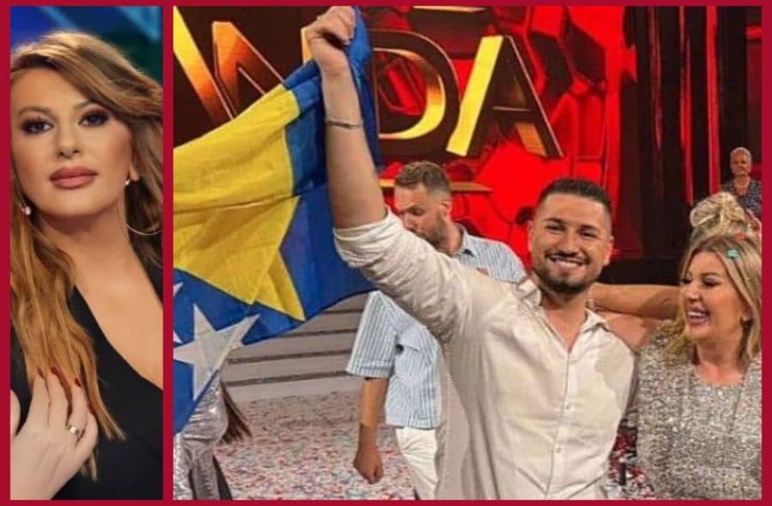 Viki Miljković nakon poteza sa zastavom BiH u finalu Zvezda Granda direktna: “Ponosna sam i na Elvisa i na Ahmeda”
