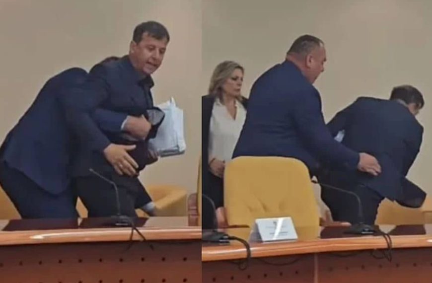 Haos u NSRS: Vukanović krenuo u fizički obračun sa Stevandićem, pogledajte snimak