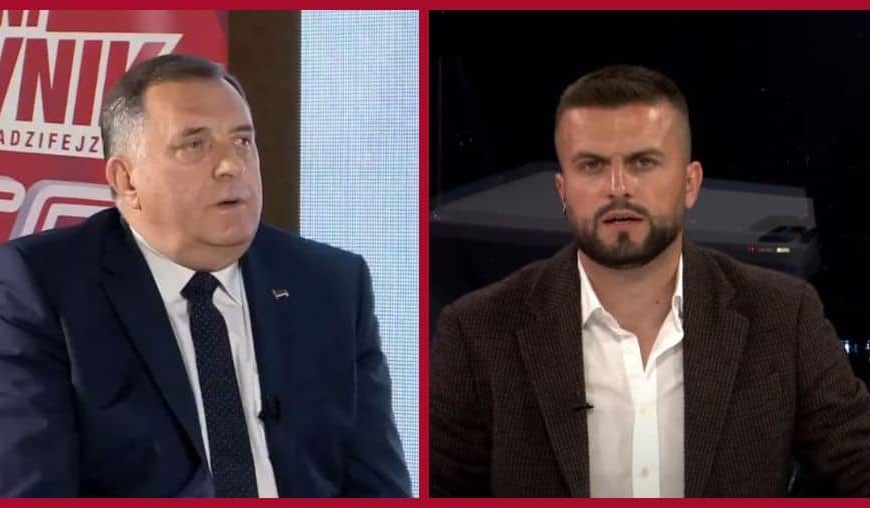 Urednik Face televizije Admir Salihović direktnom porukom Dodiku uživo u programu nakon presude izazvao veliku pažnju