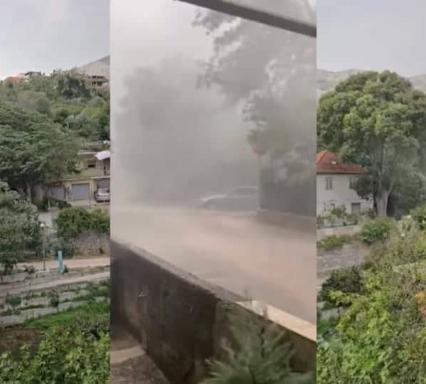 Snažno nevrijeme u bh. susjedstvu: Pogledajte snimke sa lica mjesta!