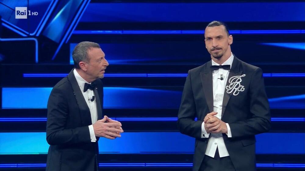 Zlatan Ibrahimović izašao na scenu italijanskog Sanrema uz veliki balkanski hit
