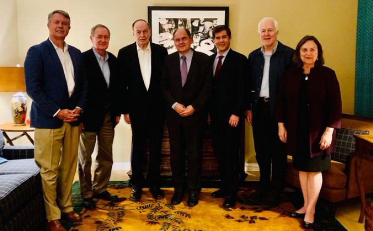 Eric Nelson i pet američkih senatora sa visokim predstavnikom Christianom Schmidtom: Strategija za suzbijanje korupcije