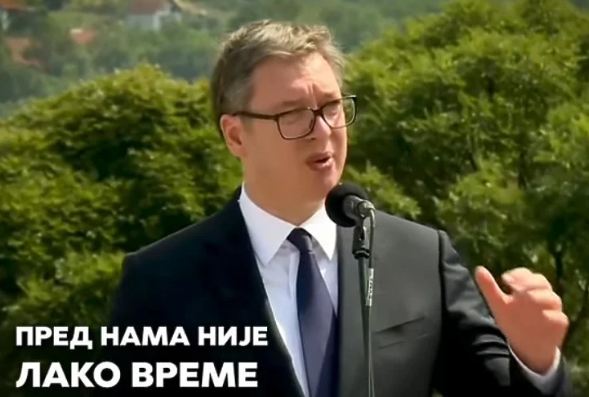 Predsjednik Srbije Aleksandar Vučić objavio video: Pred nama nije lako vrijeme, pomoći ćemo svom narodu na svaki način