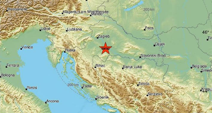 Novi prilično jak zemljotres u Hrvatskoj, ljudi iz straha izašli na ulice: “Dugo se treslo”