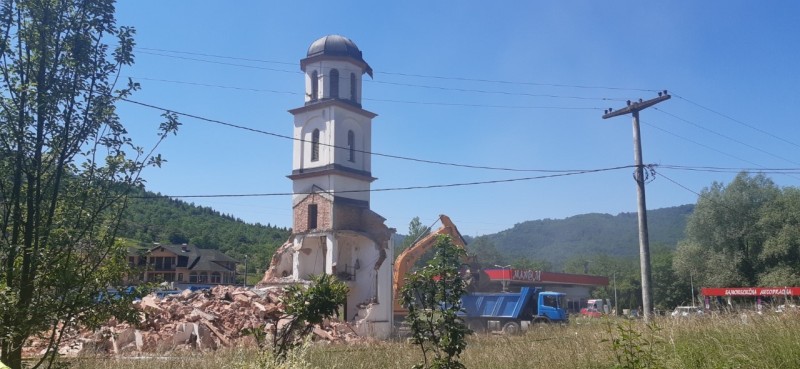 Tužilaštvo BiH se oglasilo o rušenju crkve u dvorištu nane Fate Orlović