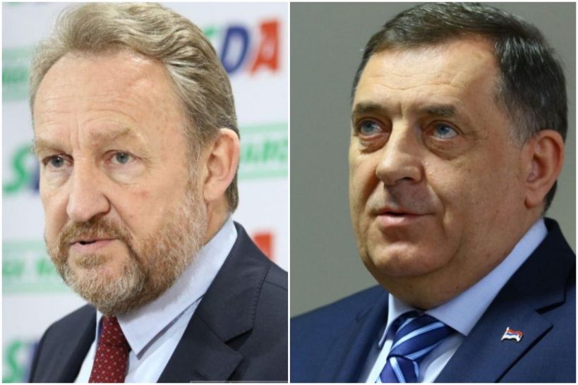 “Frcaju iskre”: Žestok verbalni sukob između Bakira Izetbegovića i Milorada Dodika