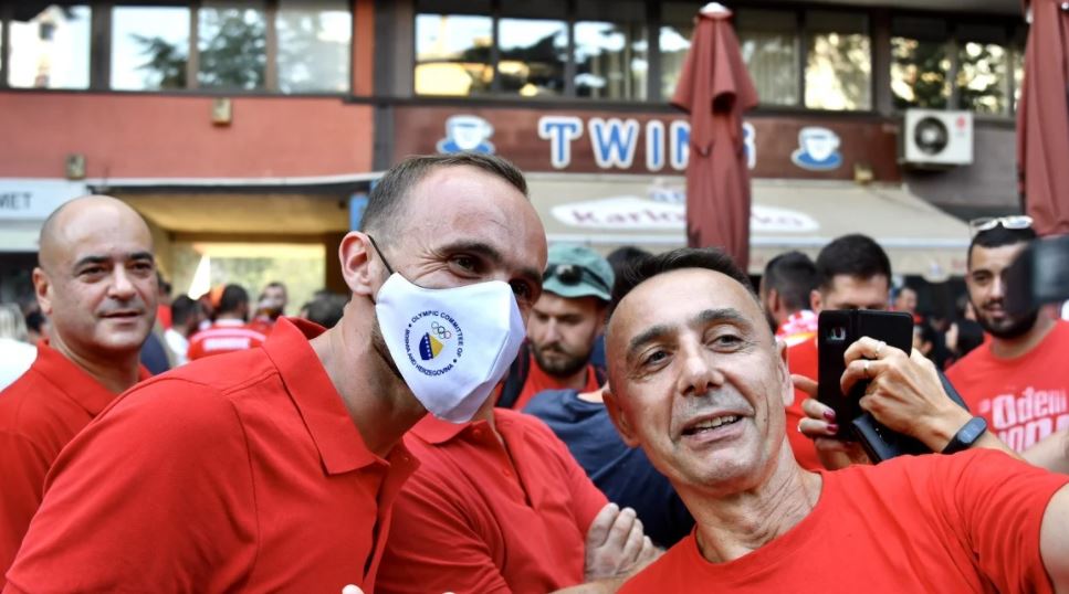 Izronio je Velež za one što ga vole: Bosanska gazela Amel Tuka itekako oduševio navijače uoči meča protiv Elfsborga na Grbavici