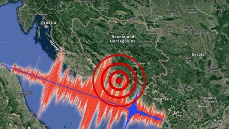 Zemljotres zatresao Bosnu i Hercegovinu: “Drmnulo kratko, ali jako”